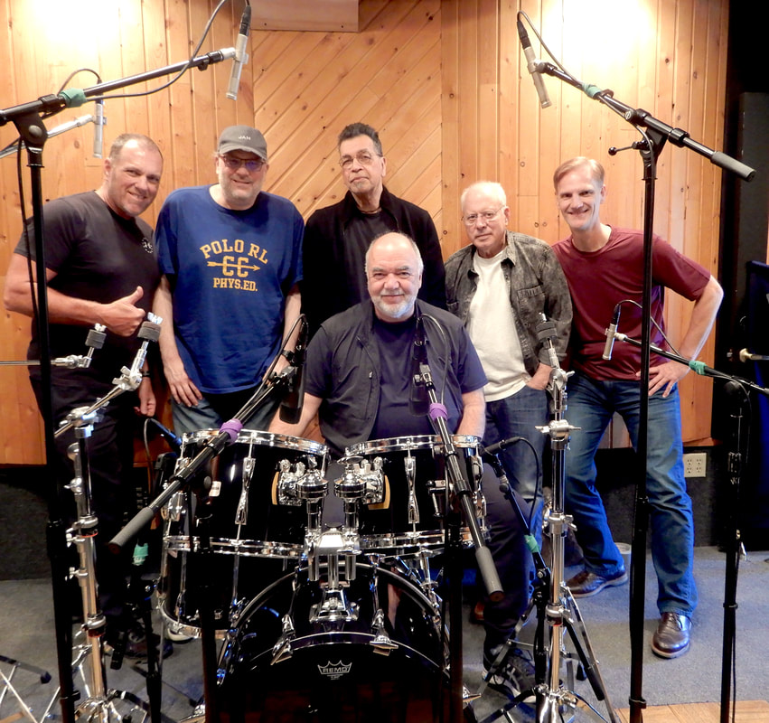 From L to R: Karl Sterling, Scott Kinsey, Jimmy Haslip, Jeff Richman, Paul Tavenner, and Peter Erskine